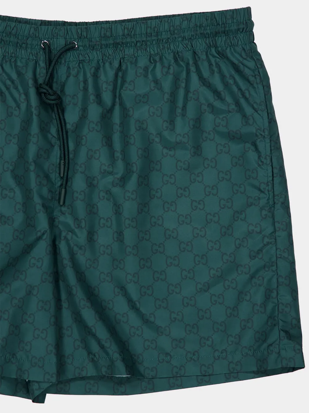 Glade Green GG Nylon Swim Shorts sold by Fashion Clinic product image thumbnail 3