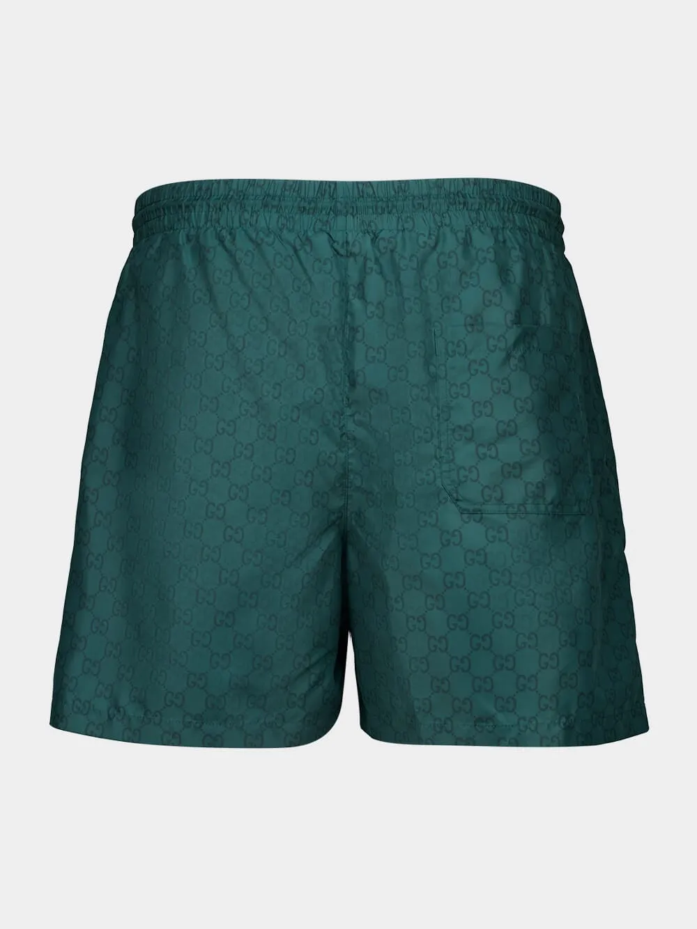 Glade Green GG Nylon Swim Shorts sold by Fashion Clinic product image thumbnail 2