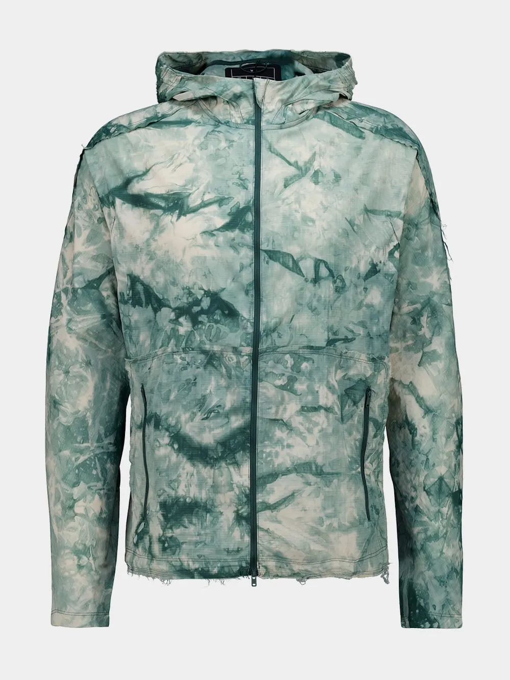 Green AOP Running Jacket sold by Fashion Clinic