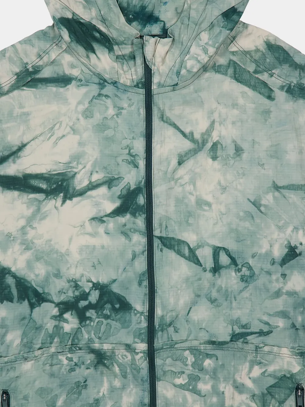 Green AOP Running Jacket sold by Fashion Clinic product image thumbnail 3