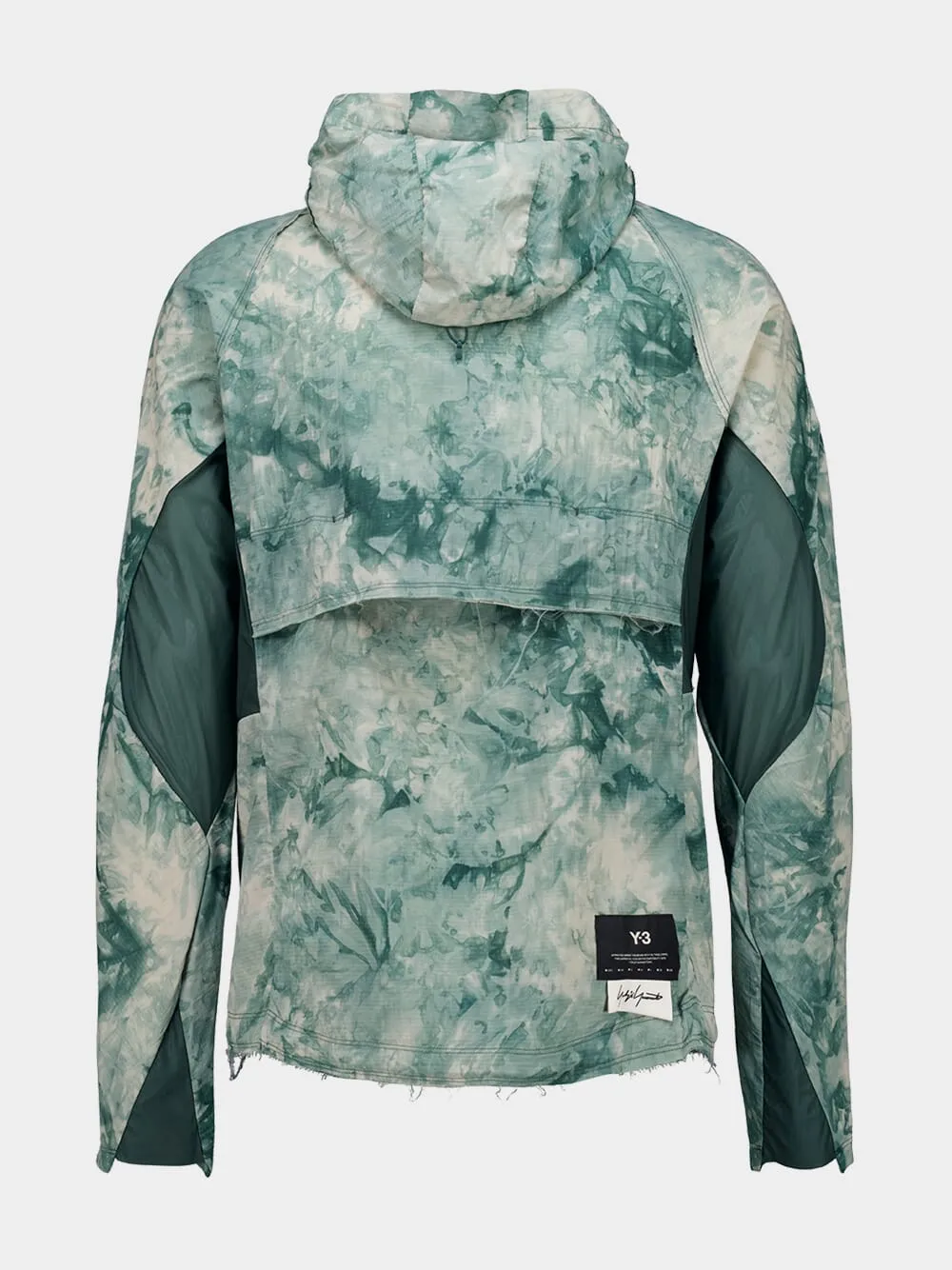 Green AOP Running Jacket sold by Fashion Clinic product image thumbnail 2