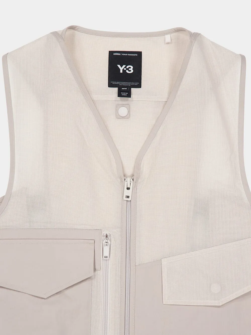 Light Brown Tactical Utility Vest sold by Fashion Clinic product image thumbnail 5