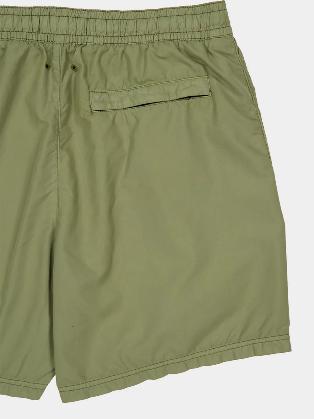 Military Green Nylon Swim Shorts sold by Fashion Clinic product image thumbnail 4