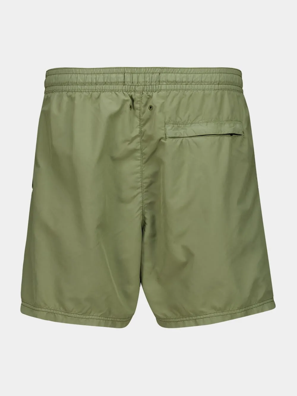Military Green Nylon Swim Shorts sold by Fashion Clinic product image thumbnail 2