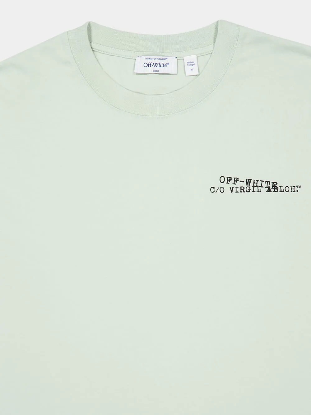 Mint Type Arrow Cotton T-Shirt sold by Fashion Clinic product image thumbnail 3