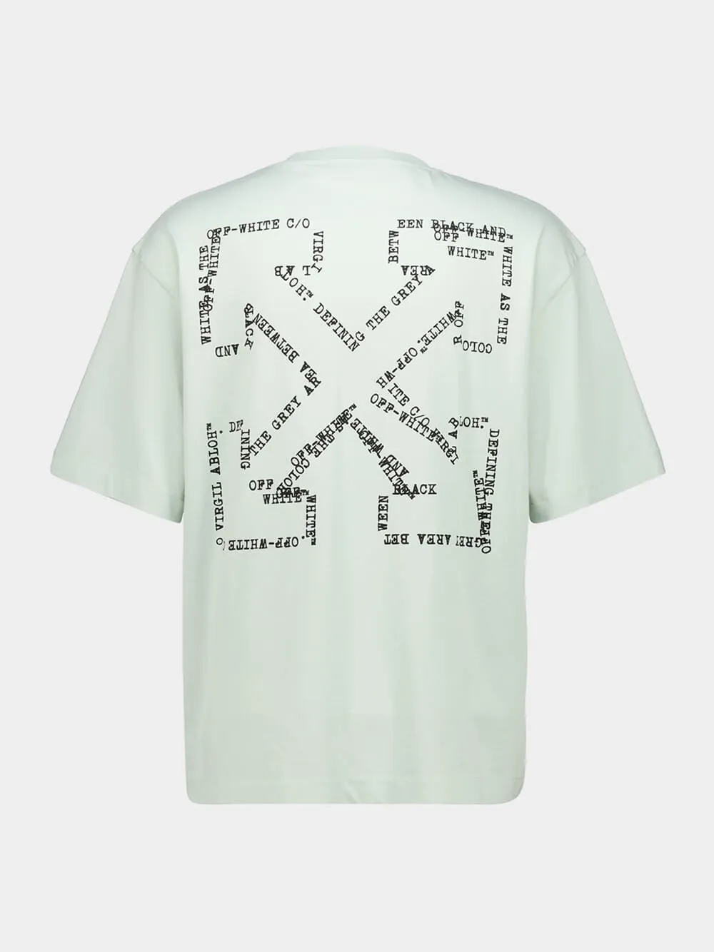 Mint Type Arrow Cotton T-Shirt sold by Fashion Clinic product image thumbnail 2