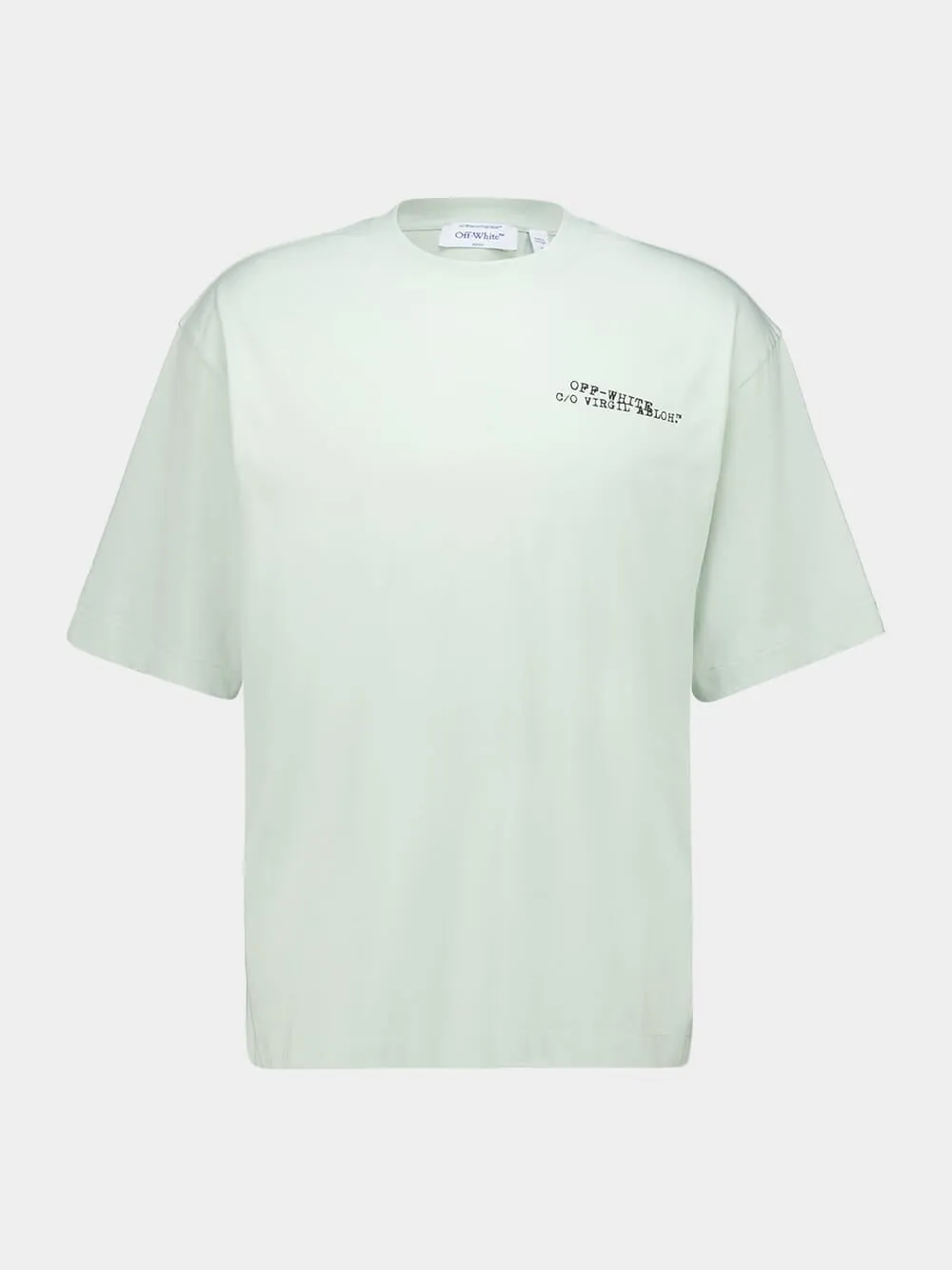 Mint Type Arrow Cotton T-Shirt sold by Fashion Clinic