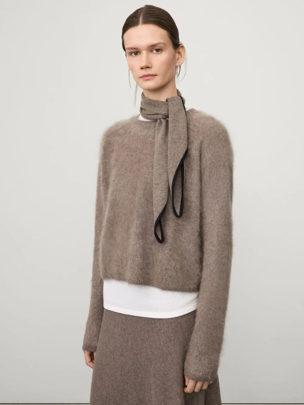 Truffle Cashmere Chelsea Scarf sold by Fashion Clinic product image thumbnail 2