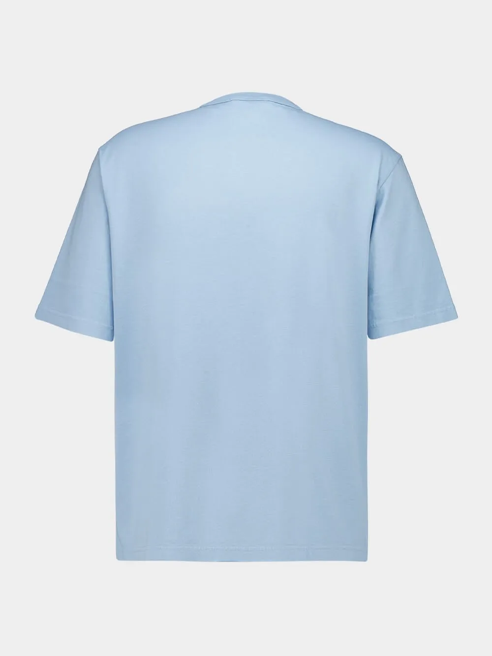 Powder Blue Marina Cotton T-Shirt sold by Fashion Clinic product image thumbnail 2