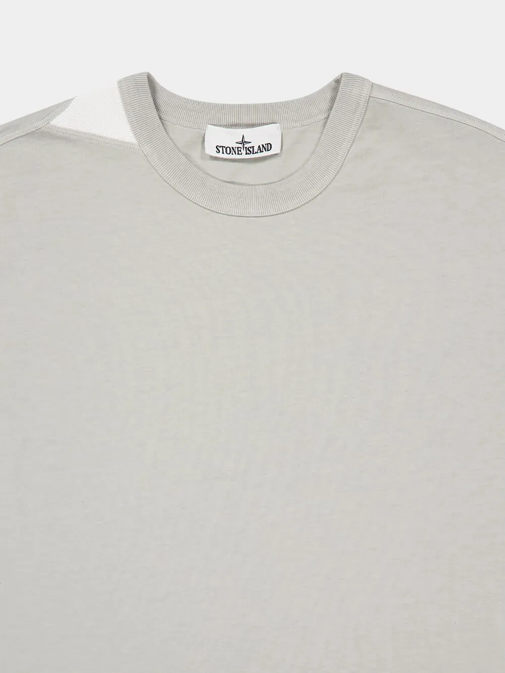 Gravel Grey Marina Cotton T-Shirt sold by Fashion Clinic product image thumbnail 3