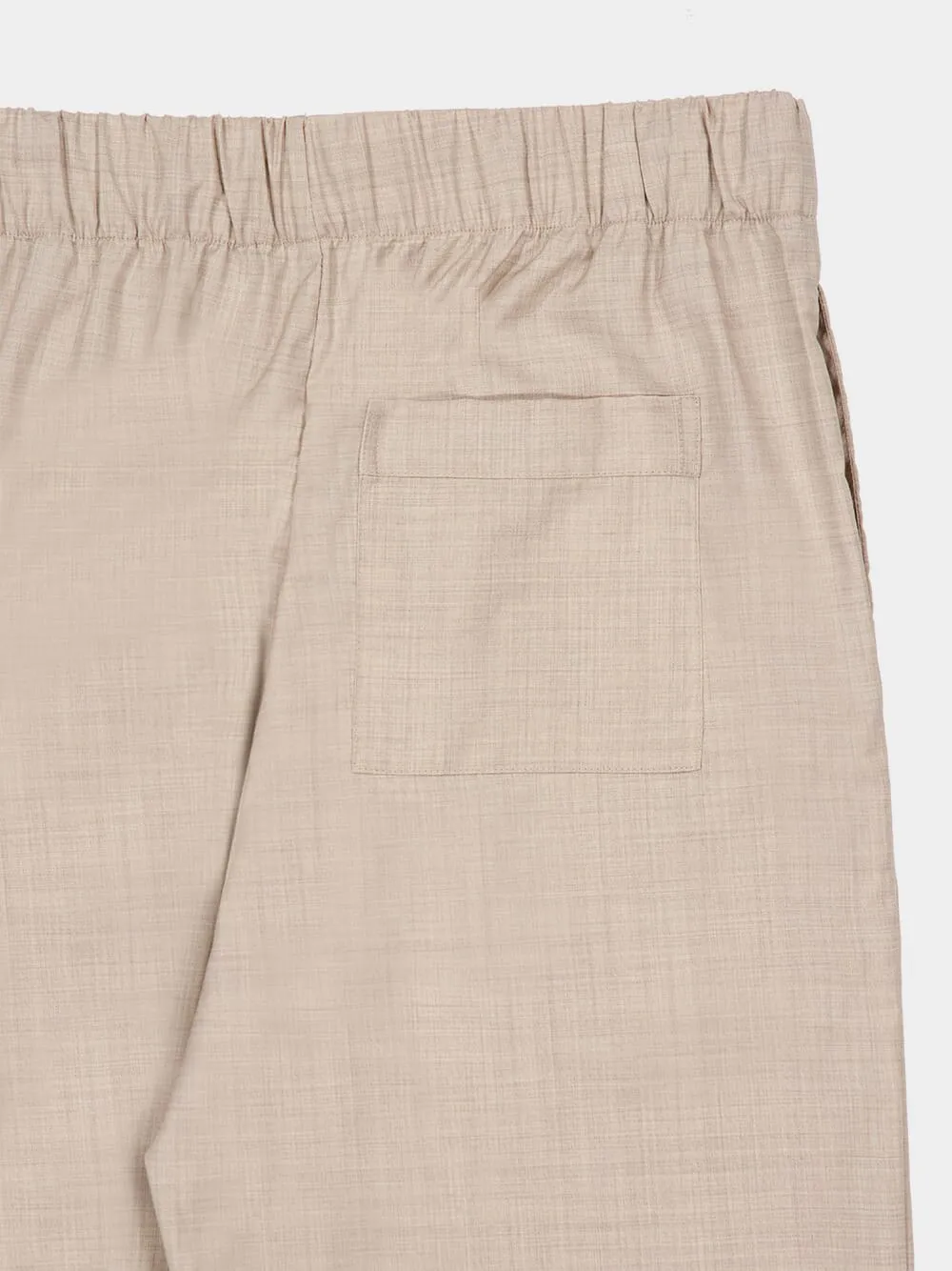 Sand Luan Tropical Wool Trousers sold by Fashion Clinic product image thumbnail 4
