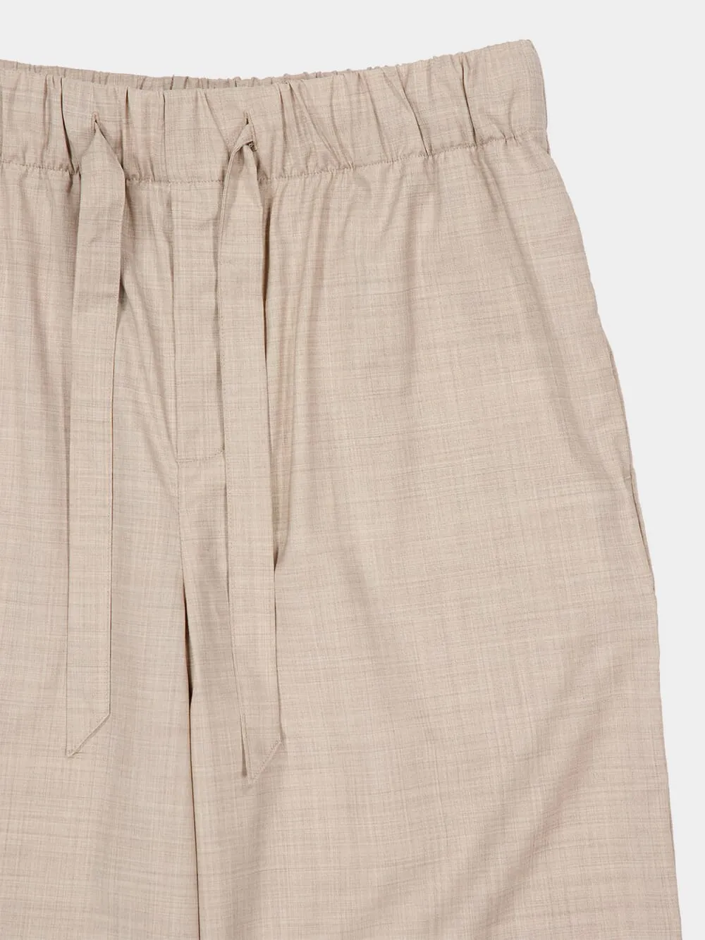 Sand Luan Tropical Wool Trousers sold by Fashion Clinic product image thumbnail 3