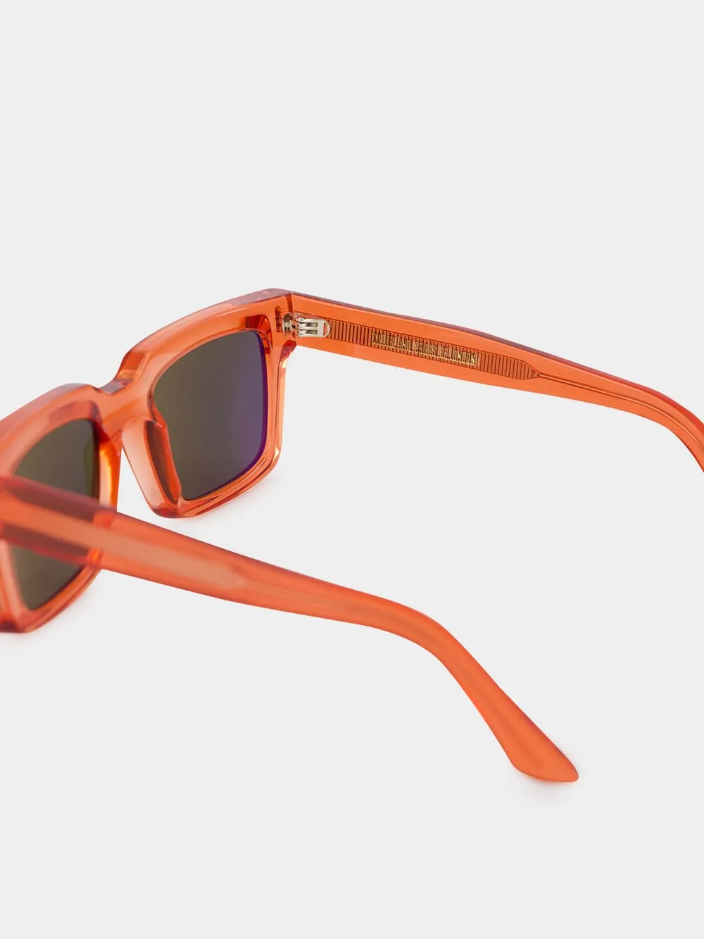 Watermelon Crystal 1386 Square Sunglasses sold by Fashion Clinic product image thumbnail 4