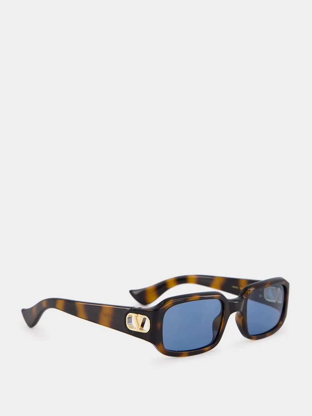 Tortoiseshell and Blue Vain Light Bio Inject Sunglasses sold by Fashion Clinic product image thumbnail 2