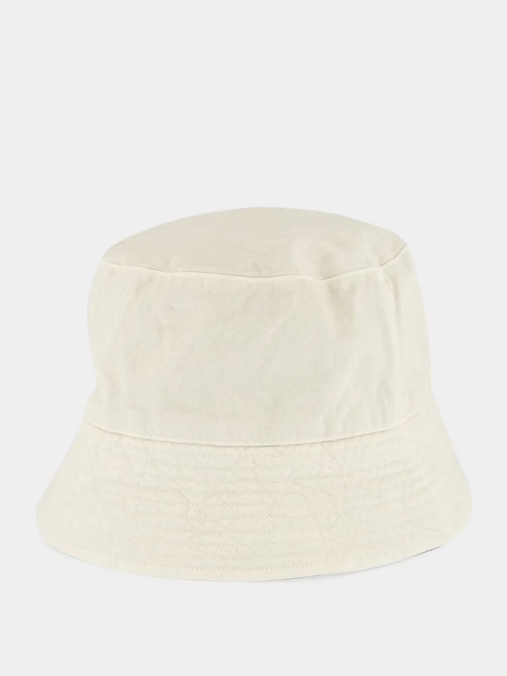 Ivory Garment-Dyed Finx Chino Bucket Hat sold by Fashion Clinic