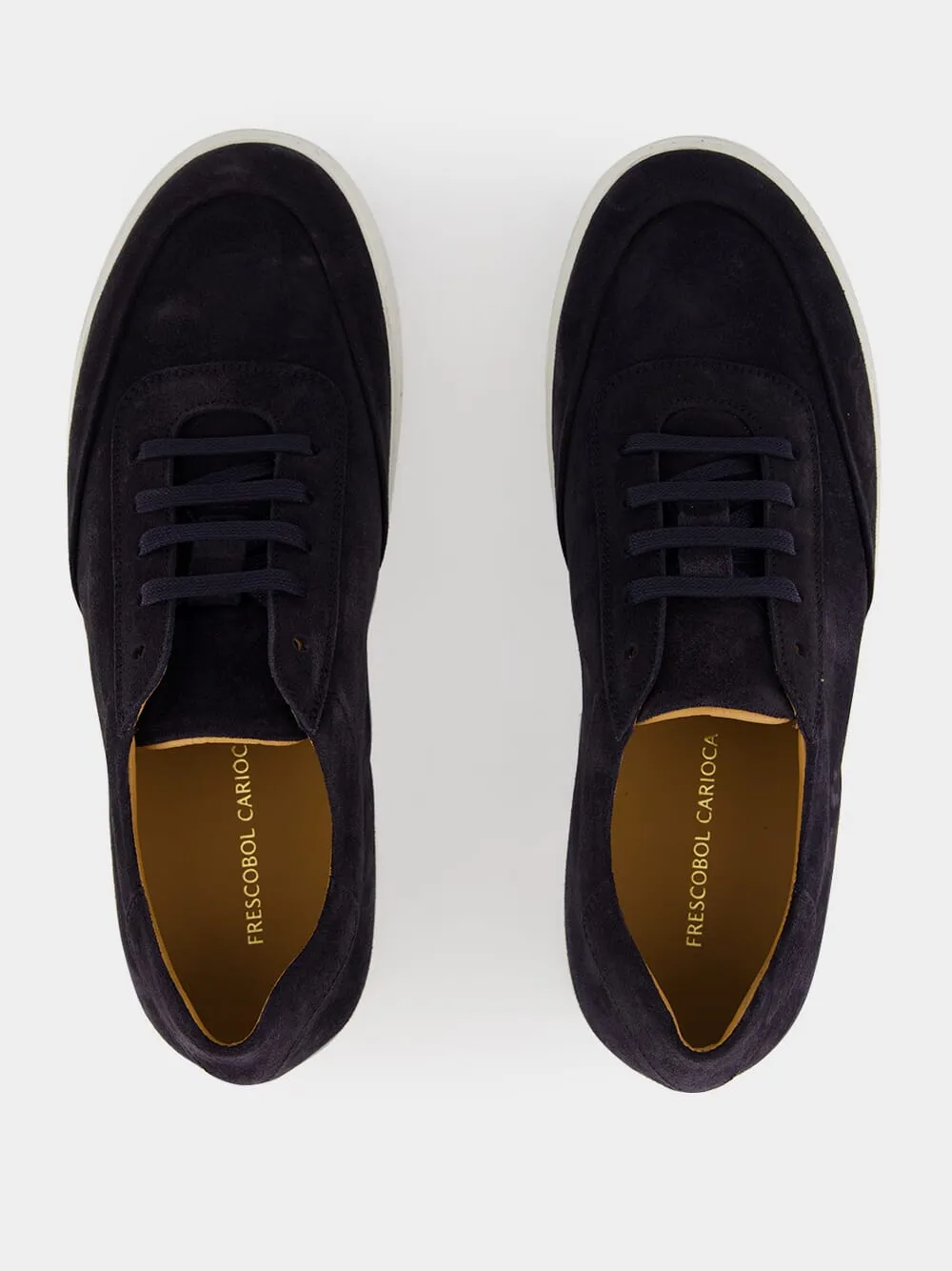 Navy Lapa Suede Sneakers sold by Fashion Clinic product image thumbnail 4