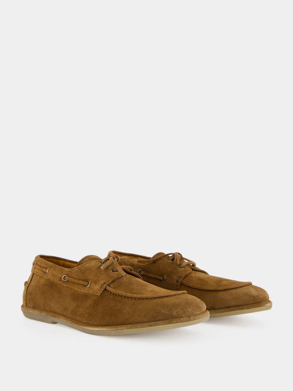 Cubano Love 001 Brown Suede Boat Shoes sold by Fashion Clinic product image thumbnail 3