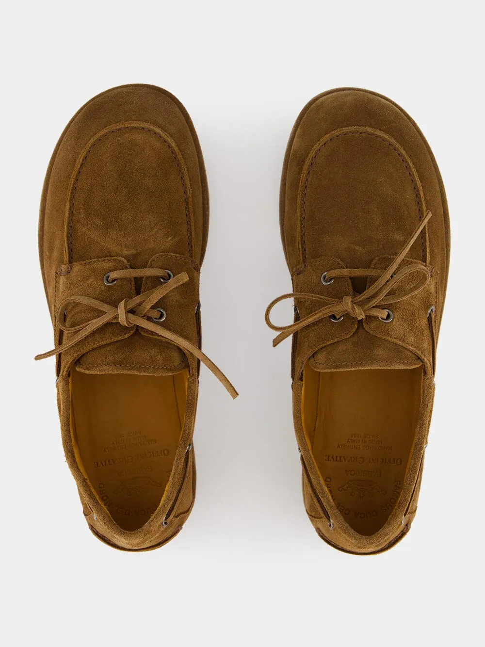 Cubano Love 001 Brown Suede Boat Shoes sold by Fashion Clinic product image thumbnail 4
