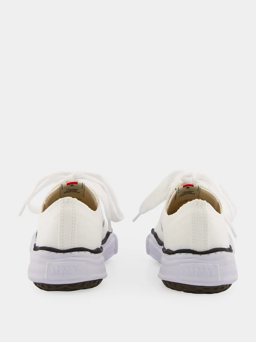 White Peterson OG Sole Canvas Low-Top Sneakers sold by Fashion Clinic product image thumbnail 5