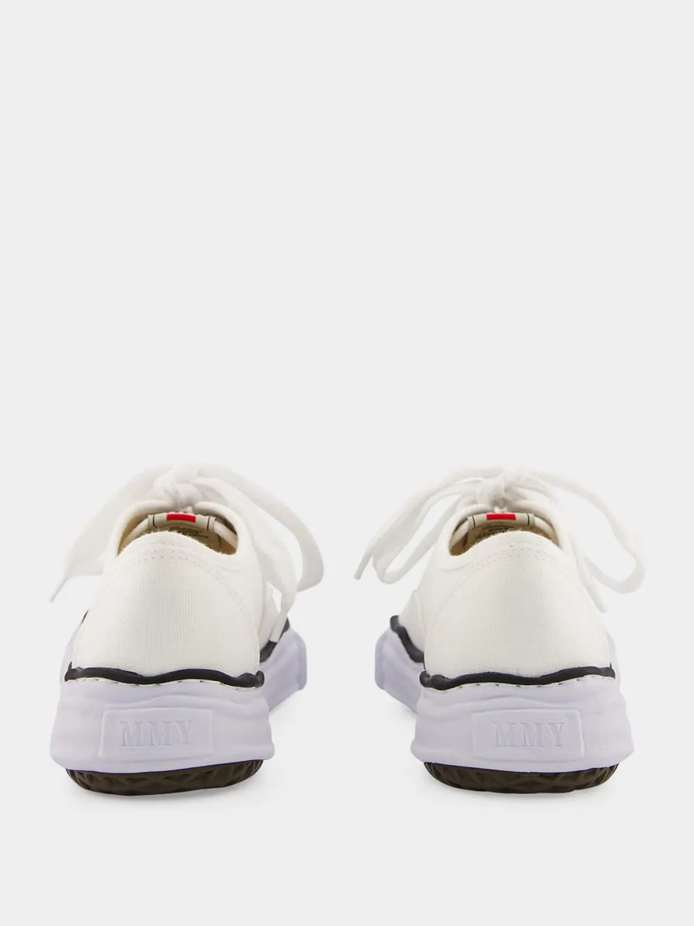 White Baker OG Sole Canvas Low-Top Sneakers sold by Fashion Clinic product image thumbnail 5