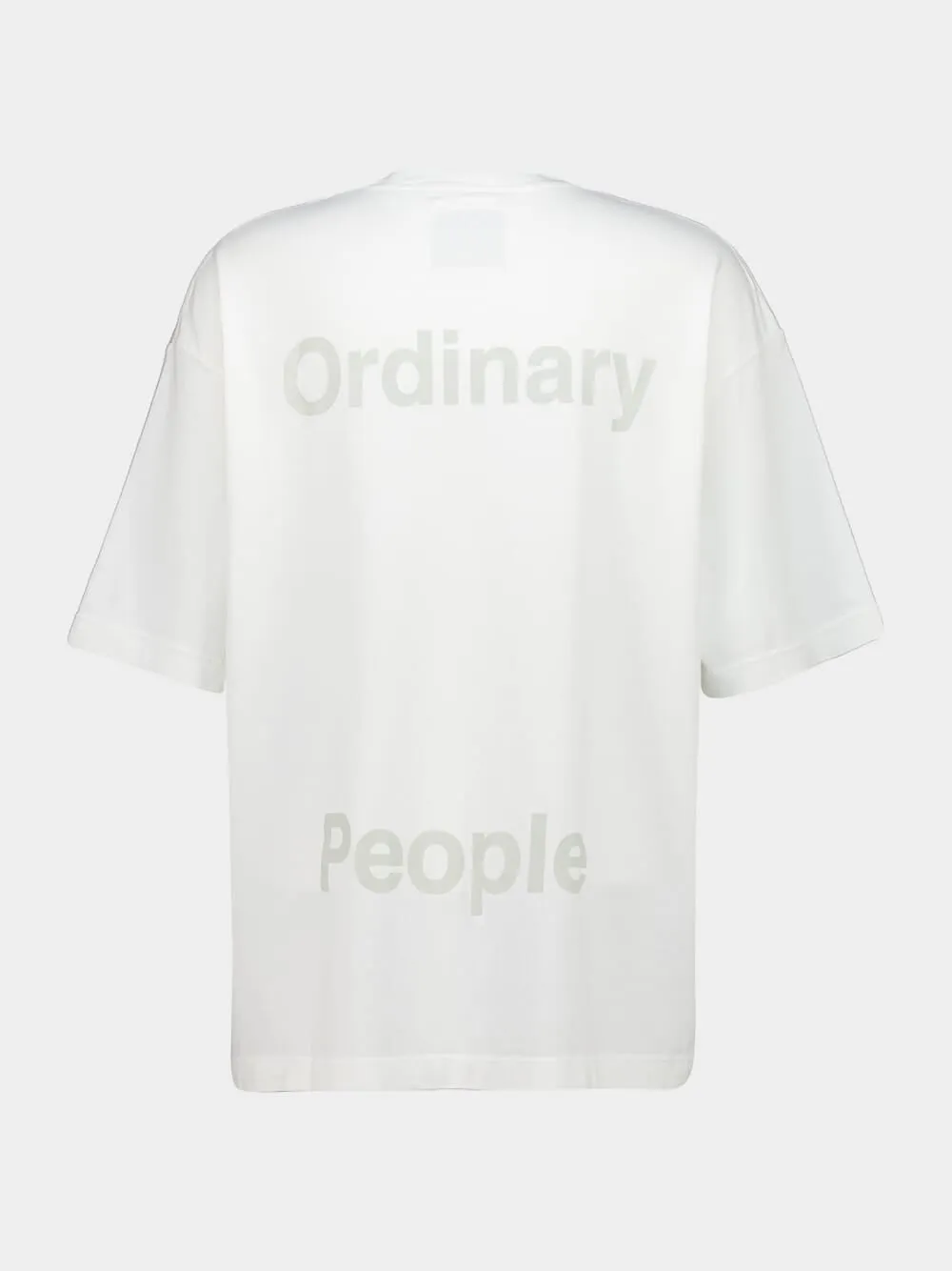 White Don’t Tag Me Printed T-Shirt sold by Fashion Clinic product image thumbnail 2
