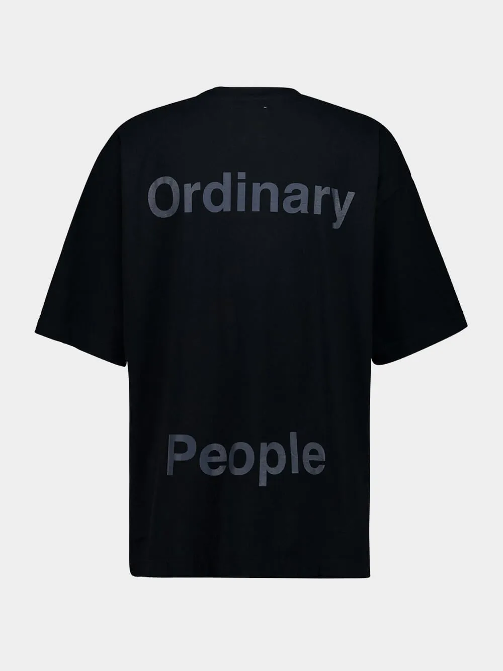 Black Leon Printed T-Shirt sold by Fashion Clinic product image thumbnail 2