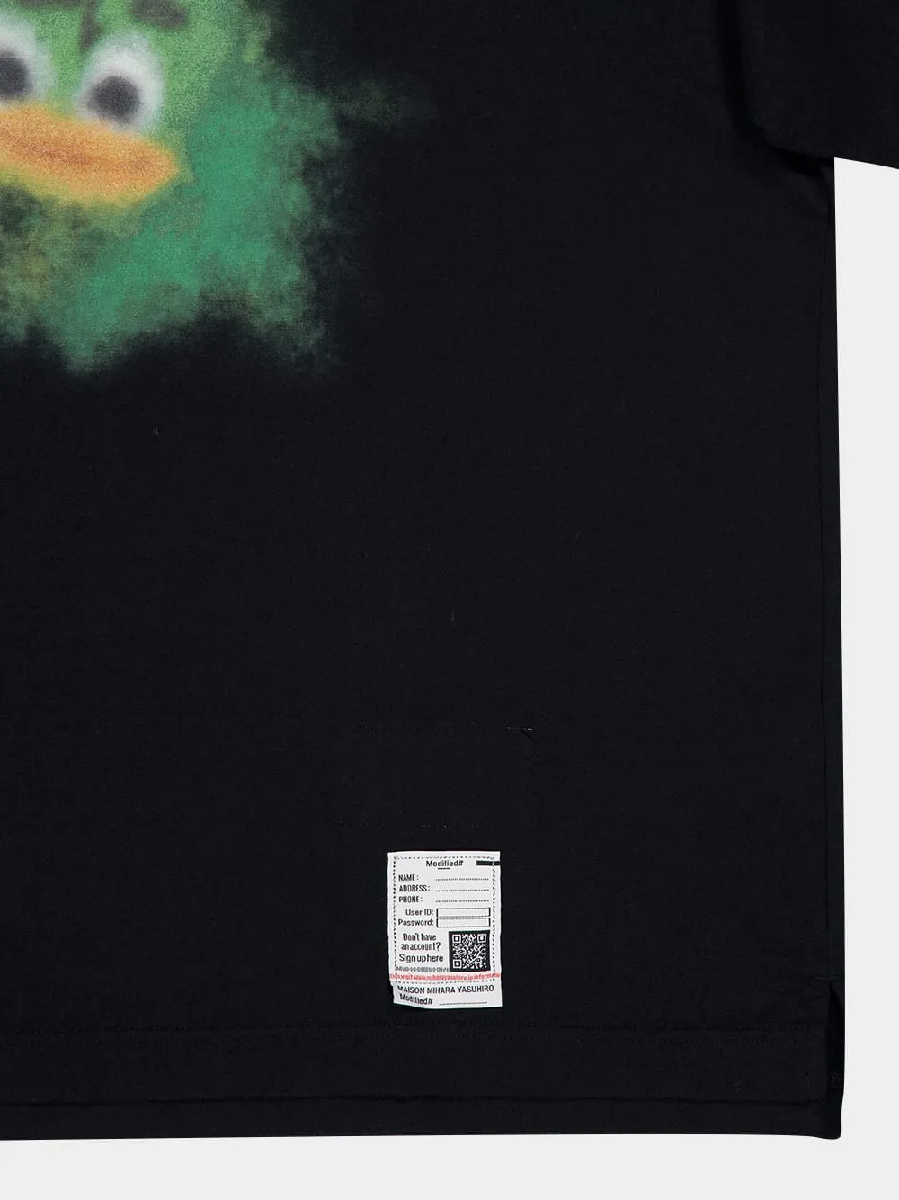 Black Leon Printed T-Shirt sold by Fashion Clinic product image thumbnail 4