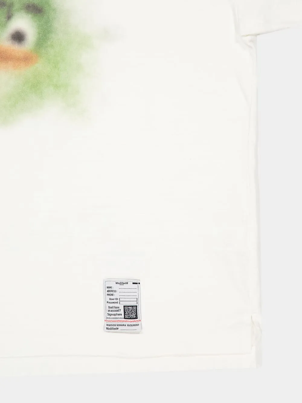 White Leon Printed T-Shirt sold by Fashion Clinic product image thumbnail 4