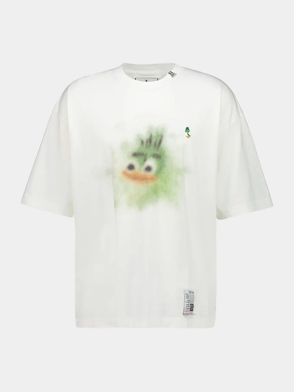 White Leon Printed T-Shirt sold by Fashion Clinic