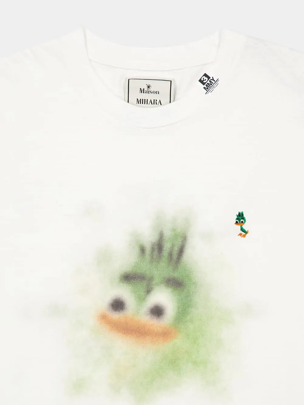 White Leon Printed T-Shirt sold by Fashion Clinic product image thumbnail 3