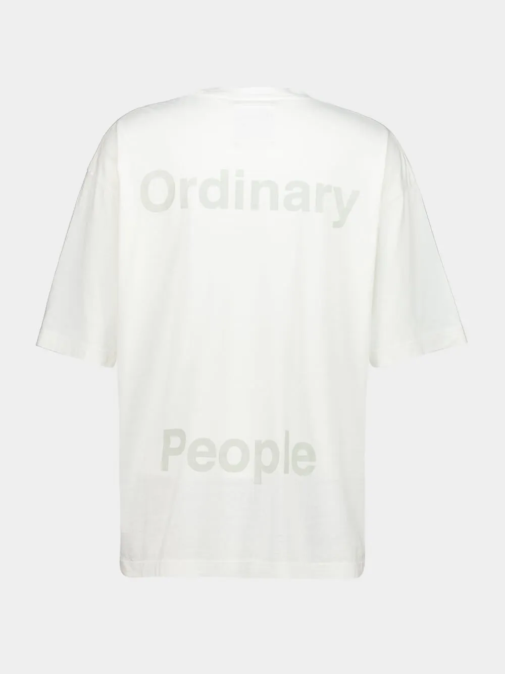 White Leon Printed T-Shirt sold by Fashion Clinic product image thumbnail 2