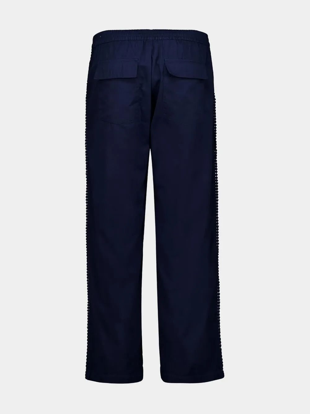 Navy Corniche Trousers sold by Fashion Clinic product image thumbnail 2