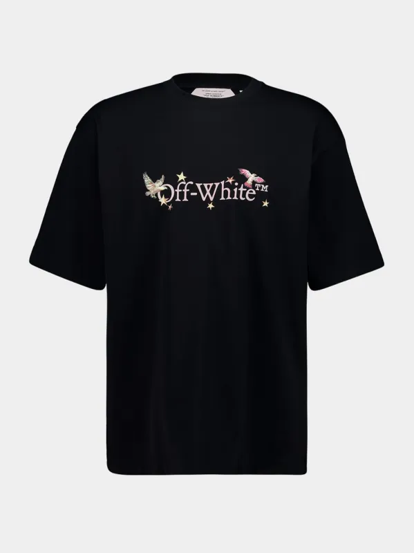 Black Dream Arrow Skate Cotton T-Shirt made by Off-White