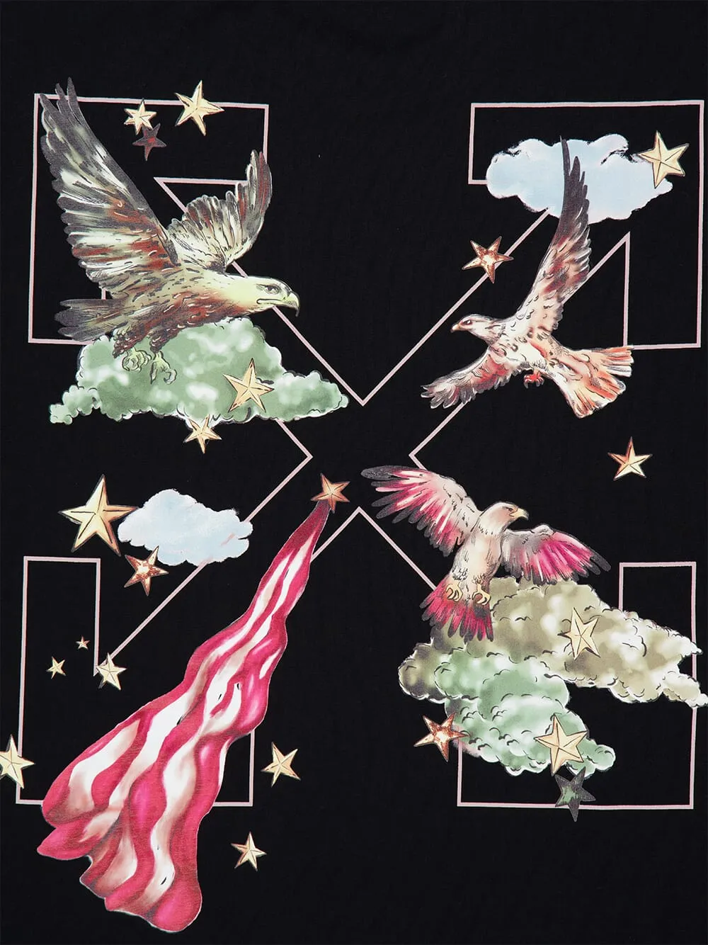 Black Dream Arrow Skate Cotton T-Shirt sold by Fashion Clinic product image thumbnail 4