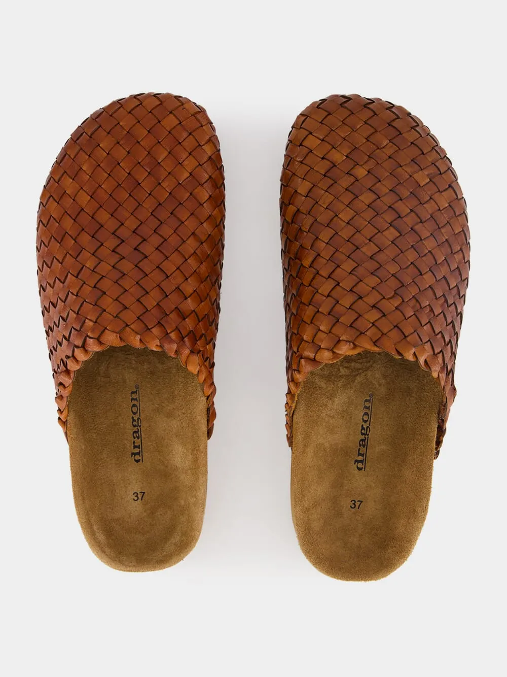 Tan Footbed Leather Mules sold by Fashion Clinic product image thumbnail 4