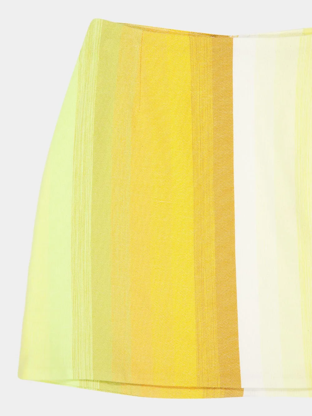 Stripe 38 Cotton Mini Skirt sold by Fashion Clinic product image thumbnail 3