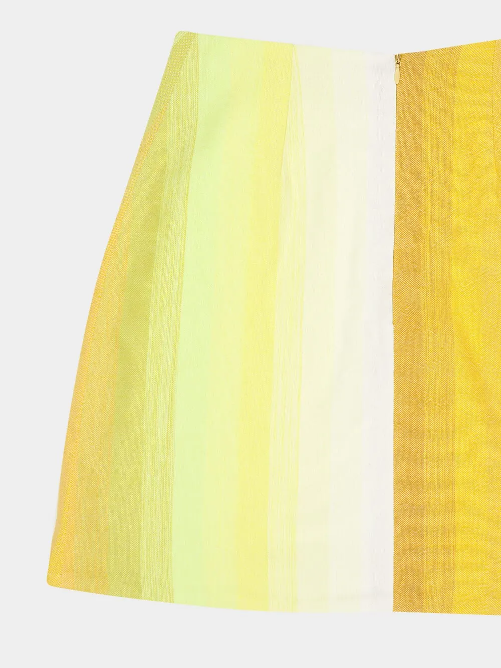 Stripe 38 Cotton Mini Skirt sold by Fashion Clinic product image thumbnail 4