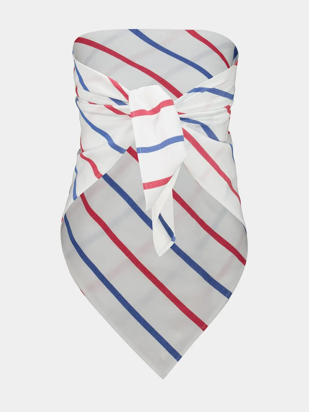 Stripe 57 The Triangle Cotton Sleeveless Top sold by Fashion Clinic product image thumbnail 2