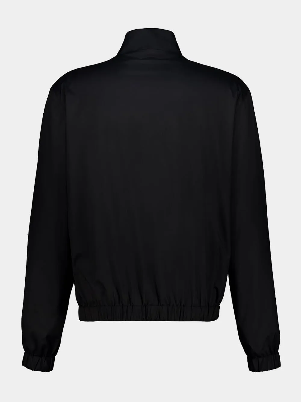 Black Light Nylon Jacket with Branded Tag sold by Fashion Clinic product image thumbnail 3