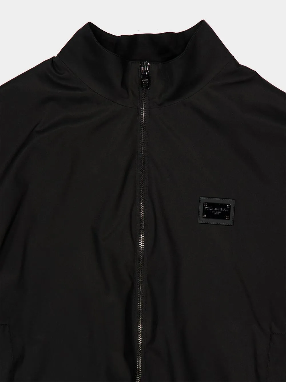 Black Light Nylon Jacket with Branded Tag sold by Fashion Clinic product image thumbnail 5