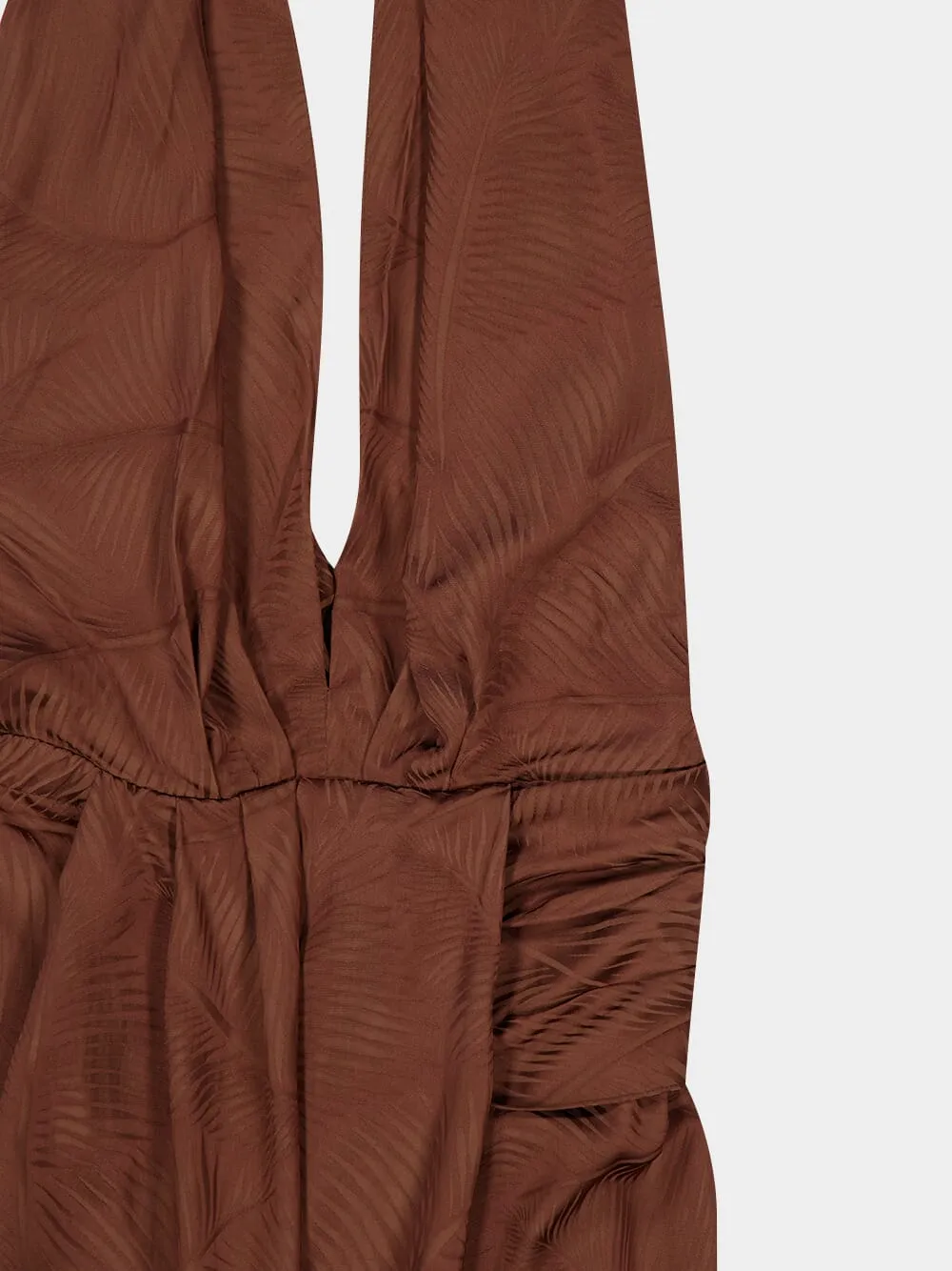 Chocolate Wildly Beautiful Dress sold by Fashion Clinic product image thumbnail 5