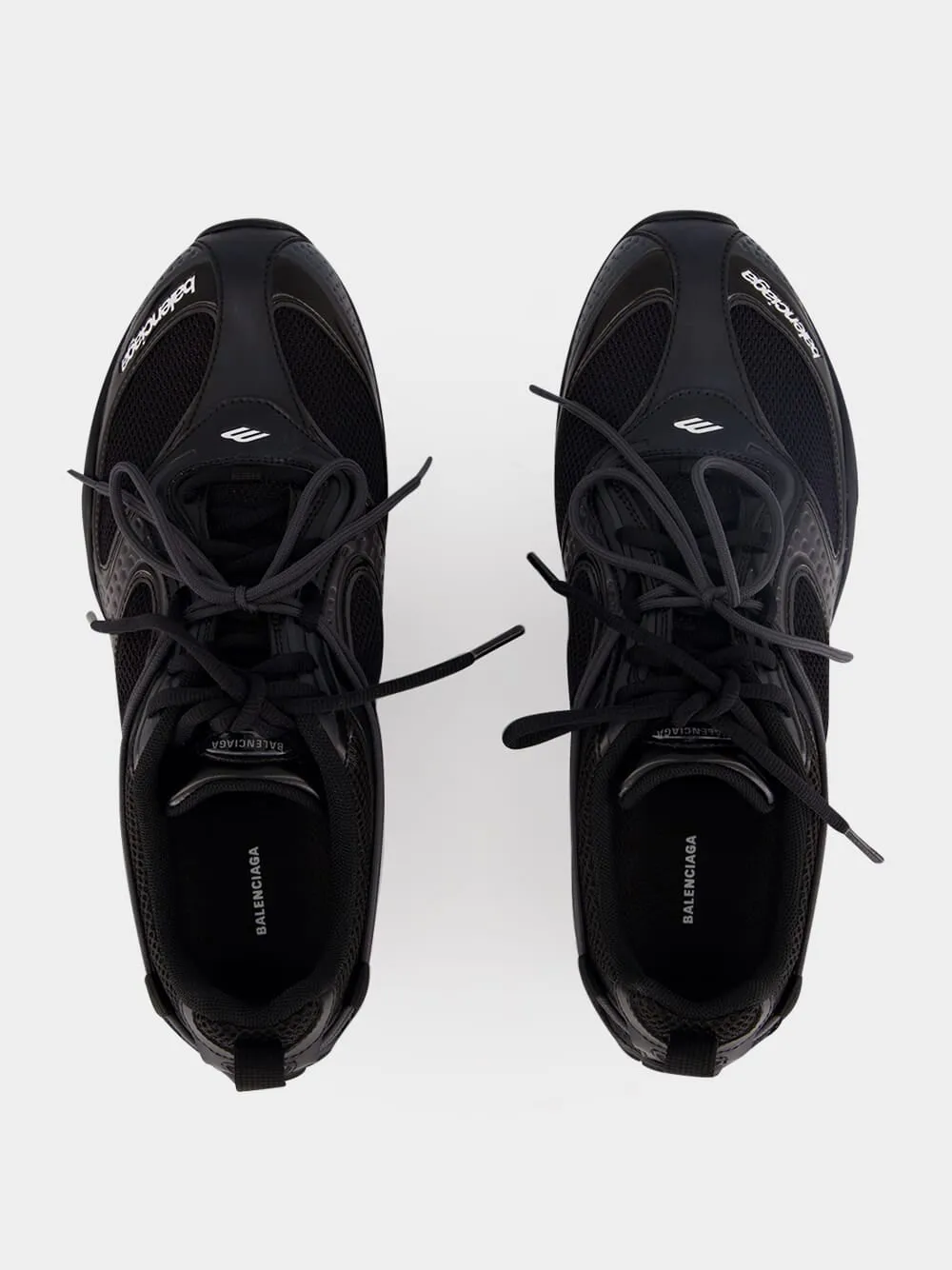 Black and Grey Radar Sneaker sold by Fashion Clinic product image thumbnail 4