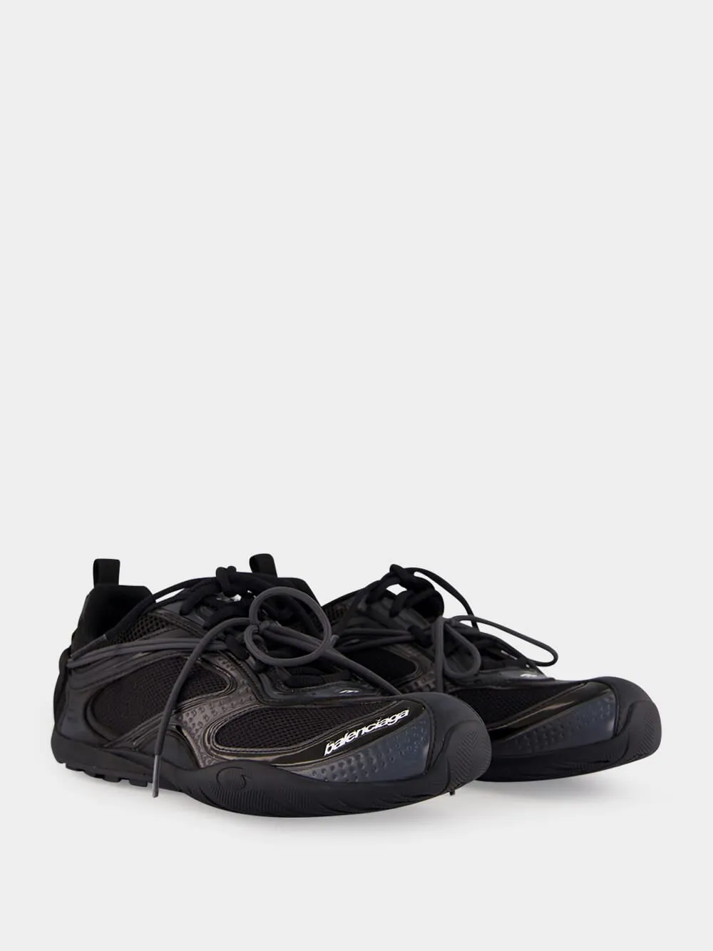 Black and Grey Radar Sneaker sold by Fashion Clinic product image thumbnail 3