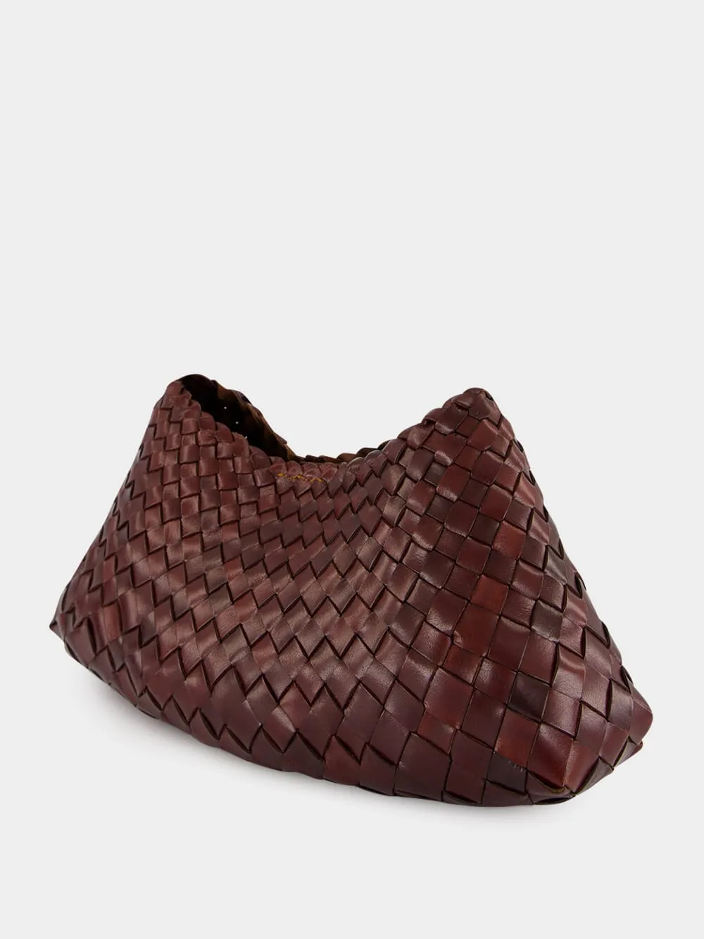 Comporta Bruciato Woven Leather Clutch sold by Fashion Clinic product image thumbnail 5