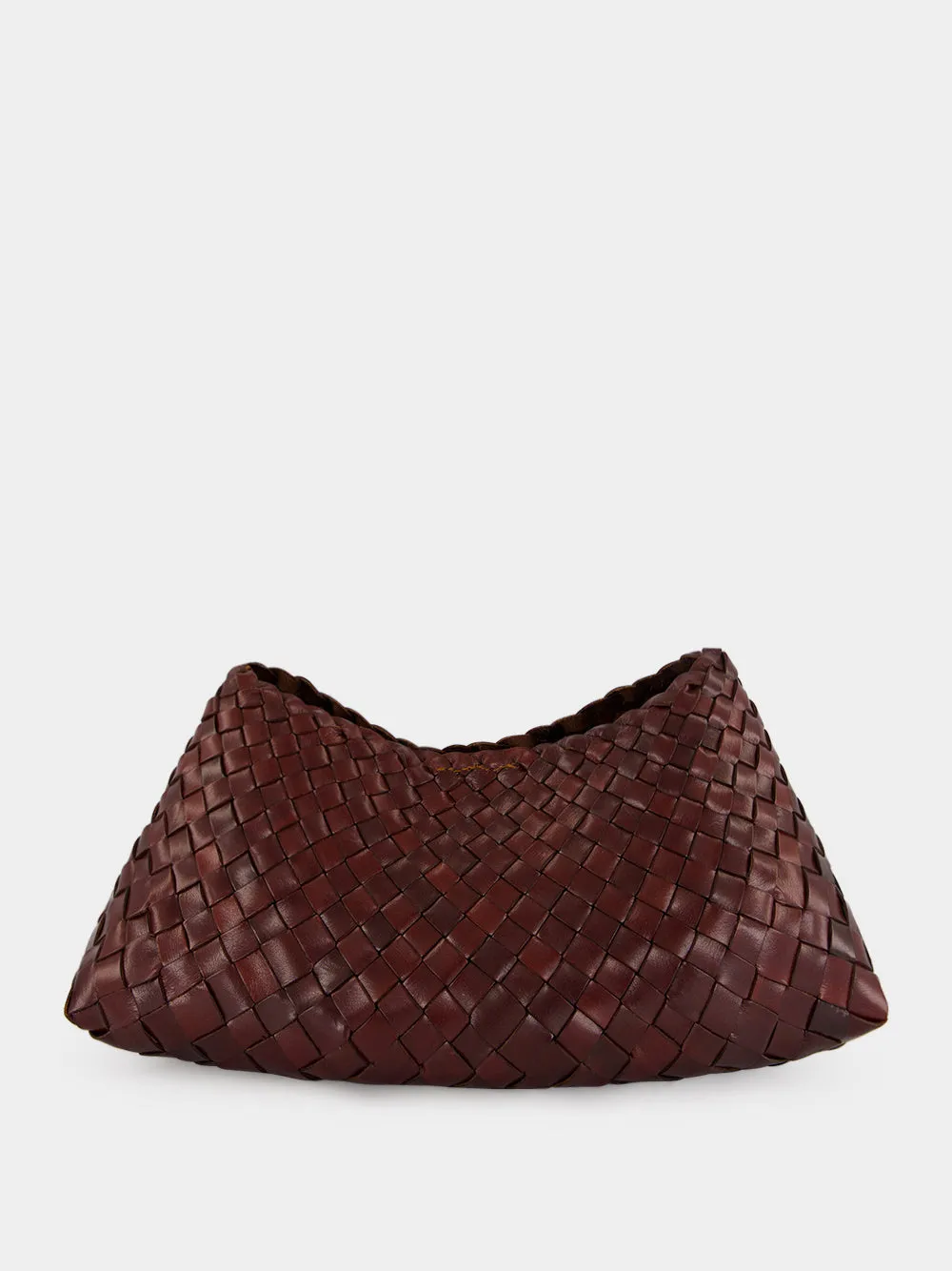 Comporta Bruciato Woven Leather Clutch sold by Fashion Clinic product image thumbnail 2
