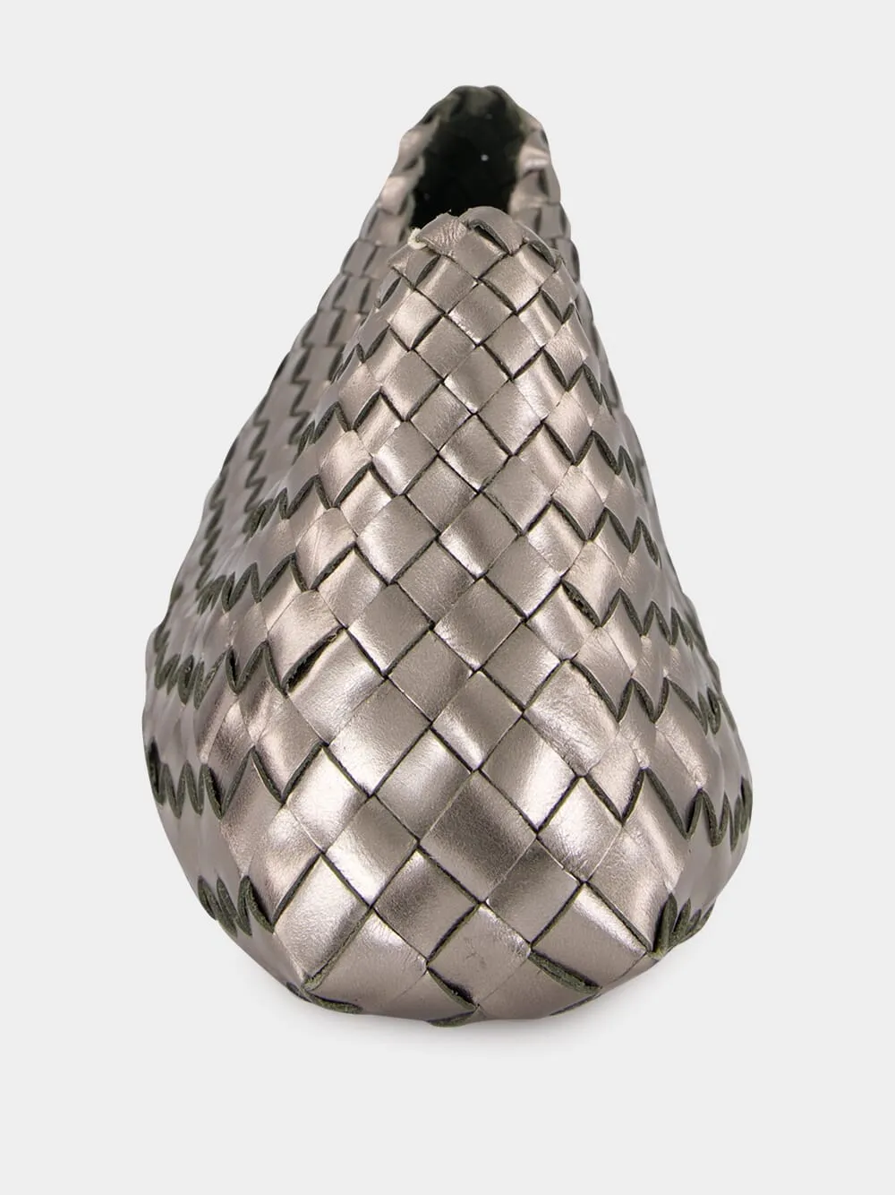 Comporta Covert Foil Leather Clutch sold by Fashion Clinic product image thumbnail 4