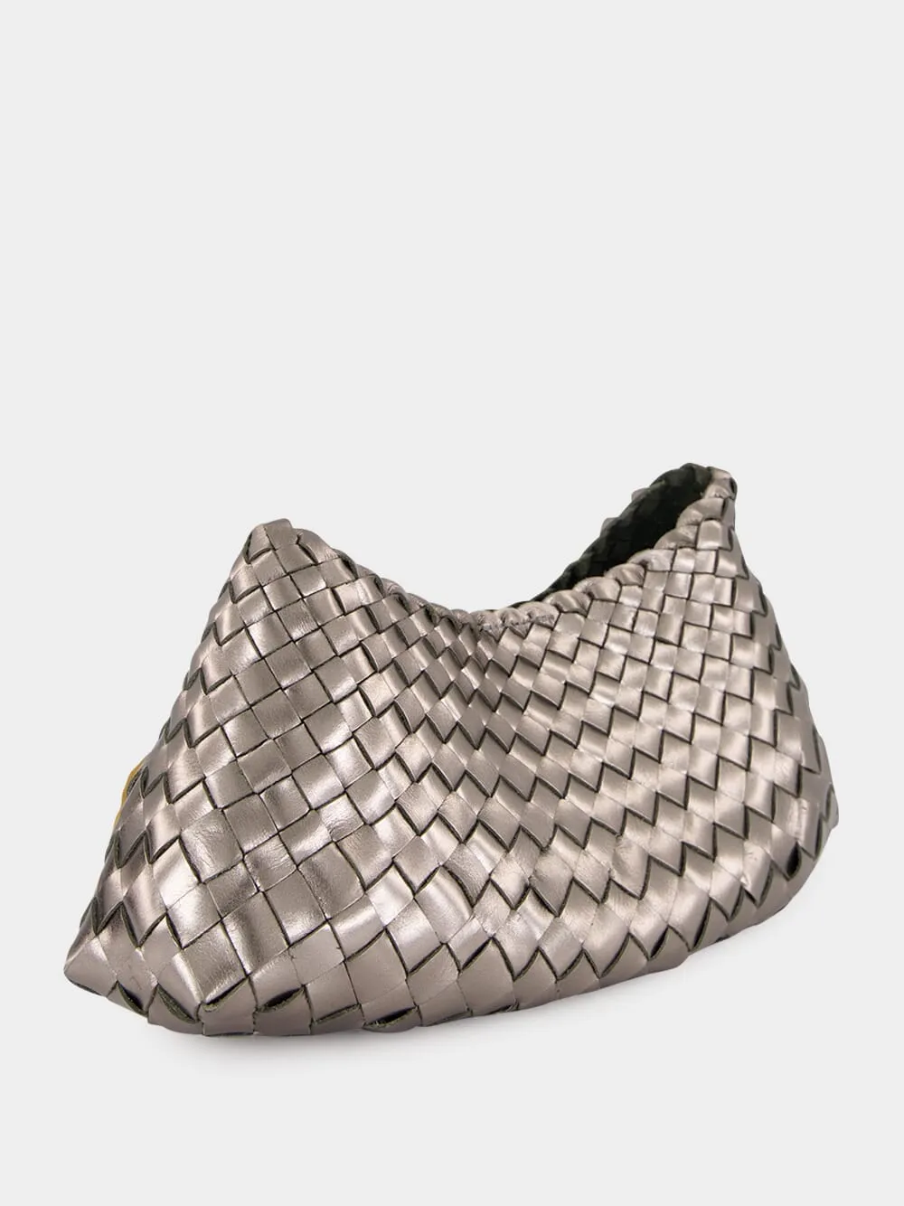 Comporta Covert Foil Leather Clutch sold by Fashion Clinic product image thumbnail 3