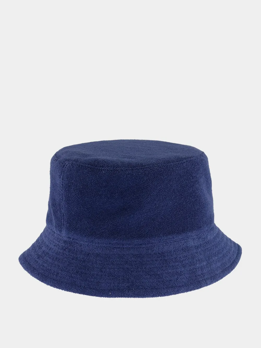 Navy Terry Cloth Cloche Cap sold by Fashion Clinic product image thumbnail 2