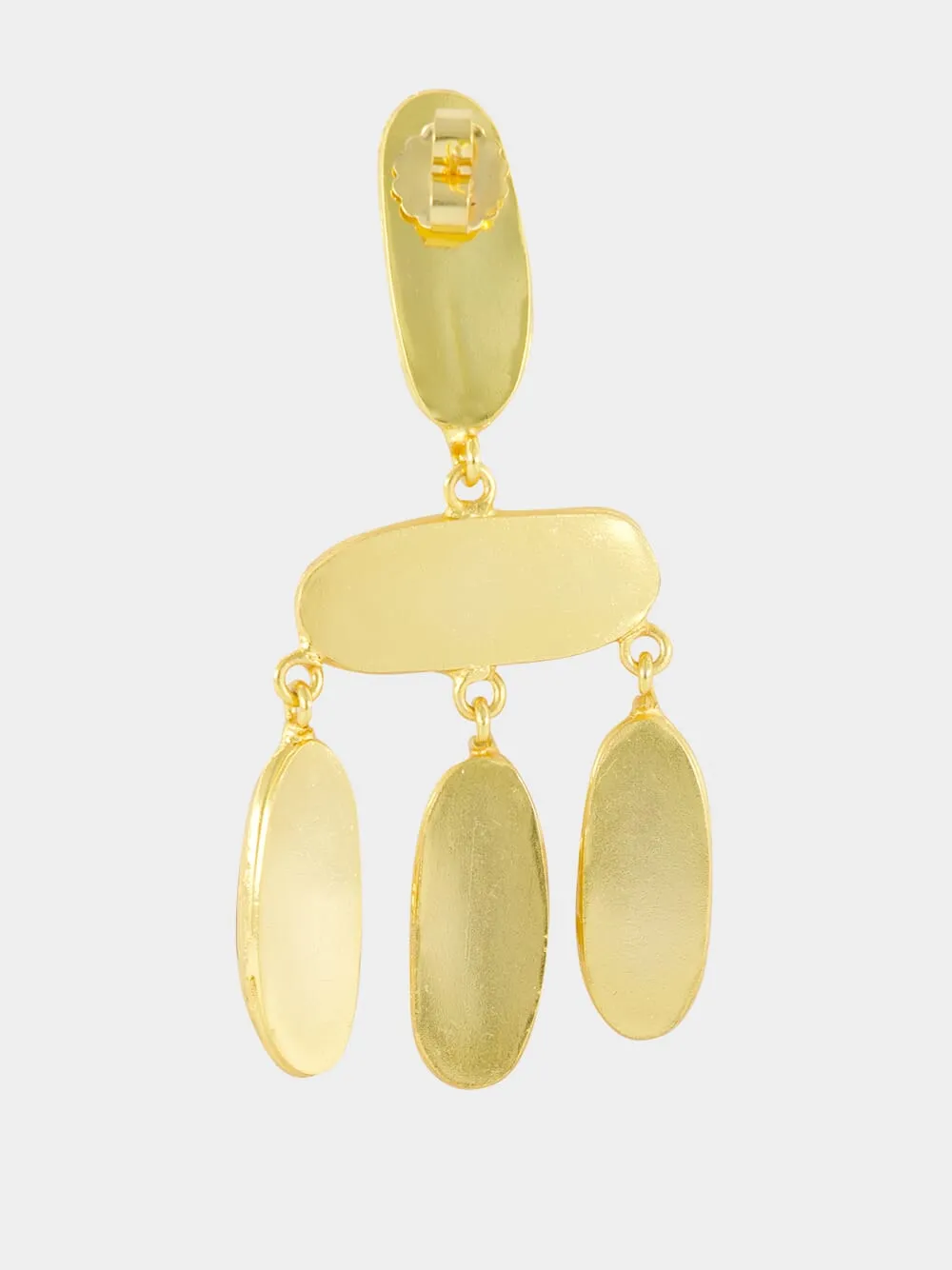 Grace Jasper and Pearl Drop Earrings sold by Fashion Clinic product image thumbnail 3