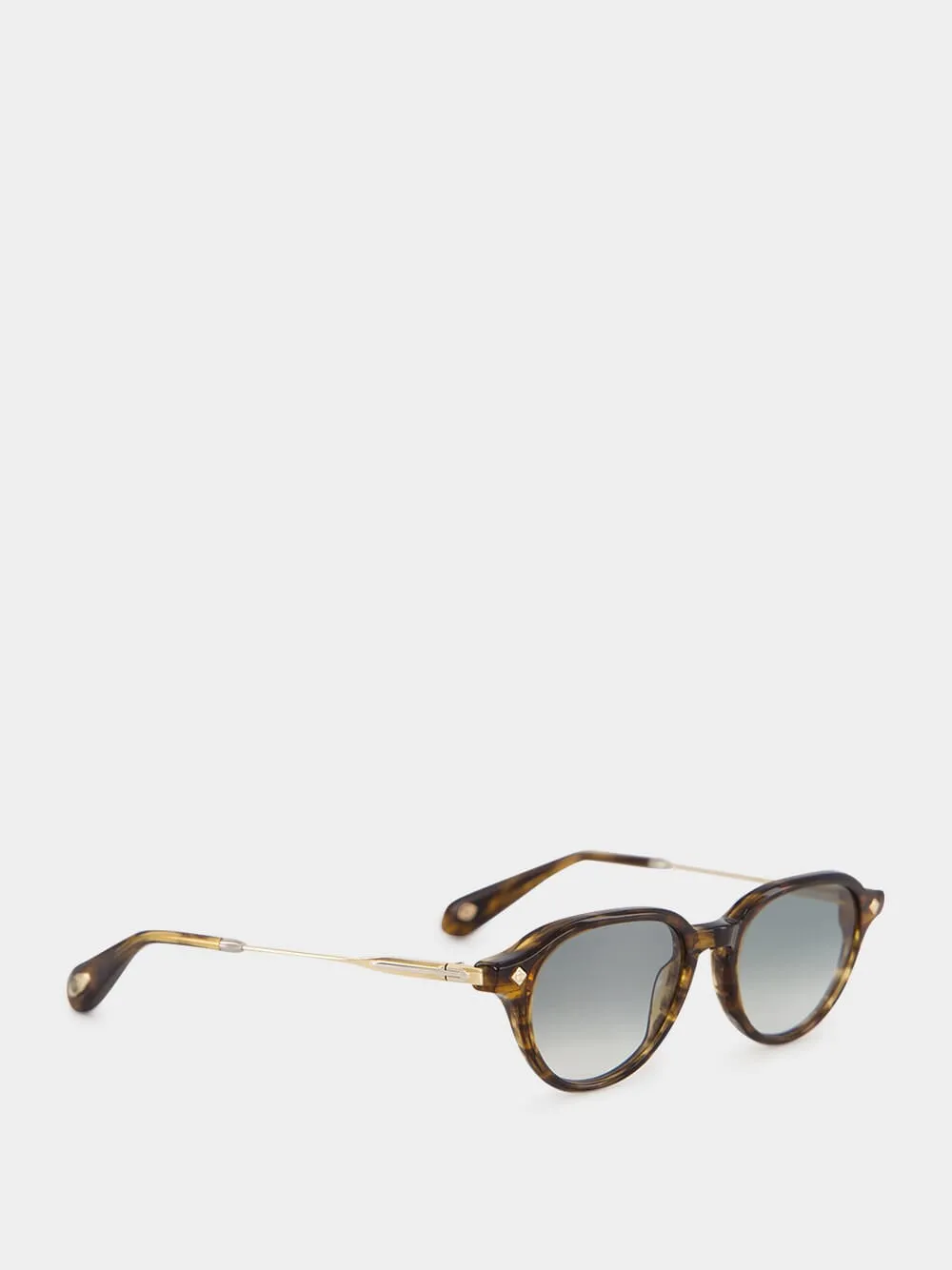 Après-Ski Tobacco Gradient Round Sunglasses sold by Fashion Clinic product image thumbnail 3